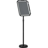  Stalci za sajmove Crna 30 x 25 x 128 cm Aluminij | Eponuda.ba