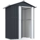  Vrtno spremište antracit 126 x 97,5 x 177 cm pocinčani čelik | shoptok.hr