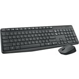 Logitech MK235 wireless desktop USB gray US tastatura Cene