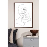 Venture Home poster Faces 30 × 40 cm, bijeli | shoptok.hr