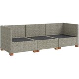 3 3 kom. Ratan set za opuštanje s jastučićima GENDT Kubu siva | shoptok.hr