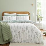 Bianca Bela/zelena 3-delna posteljnina za zakonsko posteljo/podaljšana iz bombažnega perkala 230x220 cm Wild Flowers – | Shoptok.si