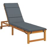  Jastučić za ležaljku GEMERT 100% poliester Plava - Plava 200 x 55 x 3 cm Melange | shoptok.hr