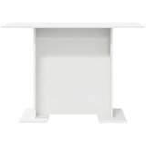  Blagovaonski Stol Bijeli 110x60x75 cm Konstruirano drvo | shoptok.hr
