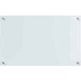 vidaXL Zaščita za kuhinjo Bela 80 x 50 x 0.8 cm kaljeno steklo | Shoptok.si