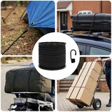  Bungee užadi s kukama 8 mm Crna PP i guma | shoptok.hr