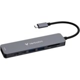 Hub Verbatim USB-C multiport, HDMI, USB-C PD, USB-A, USB-A 3.2 Gen1, Essentials Cijene