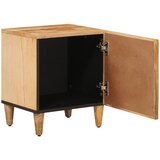 Noćni ormarić 2 pcs Smeđa 40 x 33,5 x 46 cm Čvrsto drvo manga | Eponuda.ba