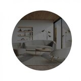 Hanah home ogledalo oneas dark grey silver | ePonuda.com