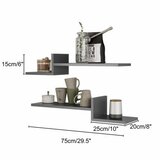 Hanah home Zidna polica Mykonos White | Eponuda.com