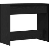  Konzolni stolić crni hrast 89x41x76,5 cm Konstruirano drvo | shoptok.hr