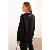 Polski Women's cotton set with Minimal print black | Shoptok.si