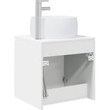  Umivaonik s policom Bijela visokog sjaja 49,5 x 44,5 x 66 cm | shoptok.hr