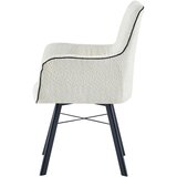 Kayoom NASLANJAČ, kovina, tekstil krem barve | Shoptok.si