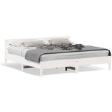 Furnova Posteljni okvir brez vzmetnice bel 180x200 cm trdna borovina, (21939788) | Shoptok.si
