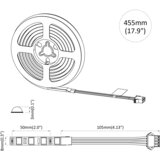  LED traka 12 pcs Crna i prozirna 350 mm Bakar i plastika | shoptok.hr