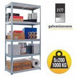 SmartStorage polica metal medijapan 180x90x40 5x200kg