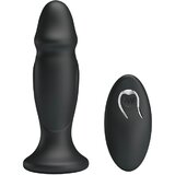 MR PLAY MR. PLAY - radijsko vodeni analni vibrator z možnostjo polnjenja (črn) | Shoptok.si