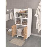 Hanah home višenamenska polica lia atlantic pine white | ePonuda.com