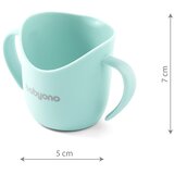 BabyOno Ergonomska čaša za trening FLOW 6 m+, mint | shoptok.hr