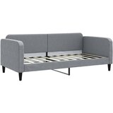  Dnevni krevet s madracem svjetlosivi 90 x 190 cm od tkanine | shoptok.hr