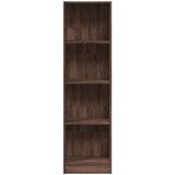  Regal za knjige boja hrasta 40x24x143 cm konstruirano drvo | shoptok.hr