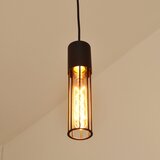  Visilica na sajli MELODY 3xE27/15W/230V u crnoj boji | Eponuda.com