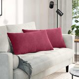  Jastučići za sofu 2 pcs Vinska crvena 80 x 40 cm | Eponuda.com