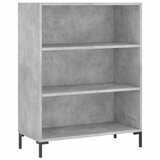 Visoka komoda siva betona 69,5x34x180 cm od konstruiranog drva | shoptok.hr