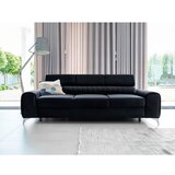 ELTAP Antracitno siva baršunasti sklopiva sofa 261 cm Laurence – | shoptok.hr
