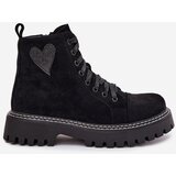 Boto Women's Boots with Glitter Heart Black Nariri | ePonuda.com