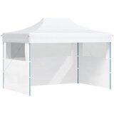  Profesionalni sklopivi šator za zabave 280x410x315 cm čelični bijeli | shoptok.hr