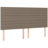 Okvir za krevet bez madraca smeđesivi 160x200 cm od tkanine | shoptok.hr