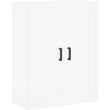  Visoka komoda bijela 69,5x34x180 cm konstruirano drvo | shoptok.hr