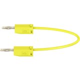 Stäubli Merilni kabel (lamelni vtič 2 mm - lamelni vtič 2 mm) 0.30 m rumene barve MultiContact LK205, (20422517) Cene