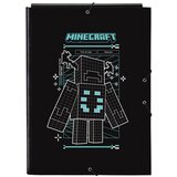 Minecraft Školska mapa A4 s tri unutarnja klapna, 26 × 33,5 cm | shoptok.hr