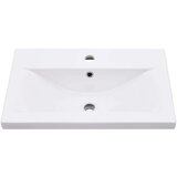  Okvir umivalnika z vgradnim umivalnikom belo železo, (20766791) | Shoptok.si