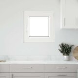 vidaXL Kletno okno "RISOR" 50x50 cm vrtljivo-nagibno DIN desno belo | Shoptok.si
