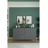 Hanah home Komoda Ferro 120, antracit | Eponuda.ba