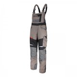 Lahti Pro Hlače z naramnicami kaki/črna slim fit velikost L L4060903 cene