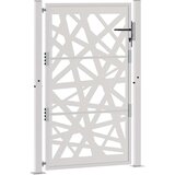 vidaXL Vrtna vrata 105x155 cm Vremensko odporno jeklo Light Design | Shoptok.si