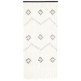 Zavjesa za vrata od bambusa u prirodnoj boji 90x200 cm –