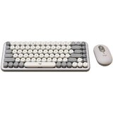 Logitech tipkovnica in miška POP Icon Combo, bela | Shoptok.si