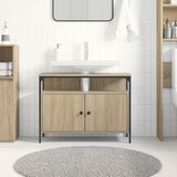  Kupaonski ormarić za sudoper s pohranom Smeđa 80 x 30 x 60 cm | shoptok.hr