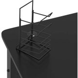 vidaXL igraći stol s nogama u obliku slova K crni 110 x 60 x 75 cm Cijene