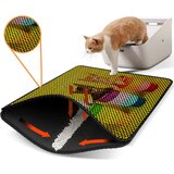 WALLXPERT Nrszn0137 multicolor cat litter mat | ePonuda.com