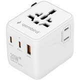 Gembird Travel adapter TPA-1A2C20-01-W Univerzalni 20W Cene
