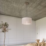  Brilagi - LED luster na sajli ANTHONY 1xE27/60W/230V hrast/orah/bež | Eponuda.com