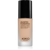 KIKO Milano Unlimited Foundation dolgoobstojni tekoči puder z mat učinkom odtenek 02 Neutral 30 ml Cene