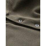 Ombre Button-up neck men's waffle knit longsleeve - olive | Eponuda.ba